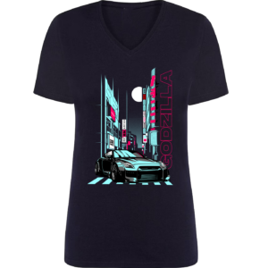 T-shirt Femme Nissan R36 GODZILLA NIGHT