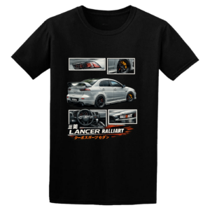 T-shirt Homme Mitsubishi Lancer RALLIART