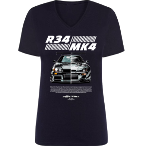 T-shirt Femme Nissan R34 MK4