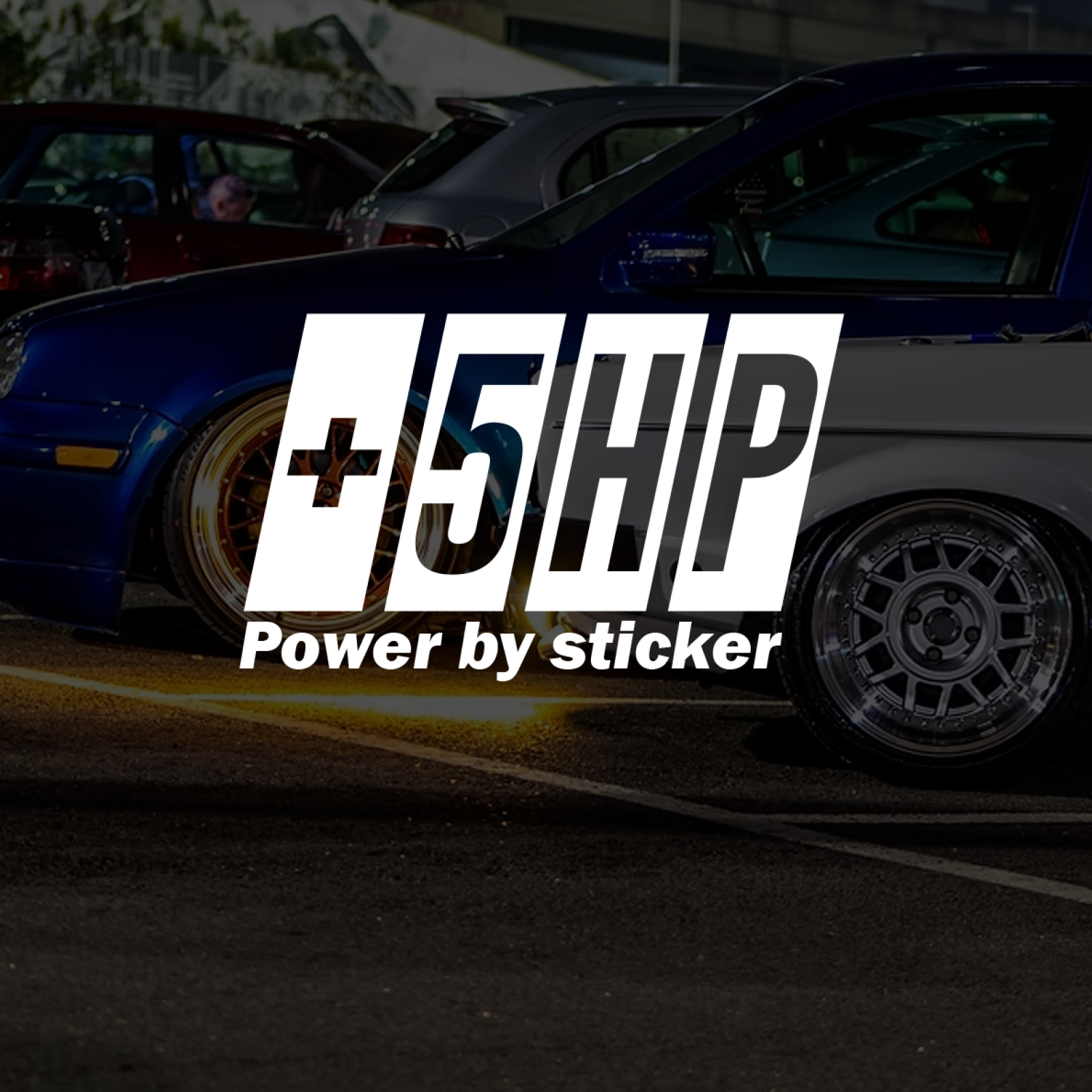 Autocollant Power 5 HP