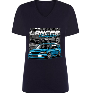 T-shirt Femme Mitsubishi Lancer EVO