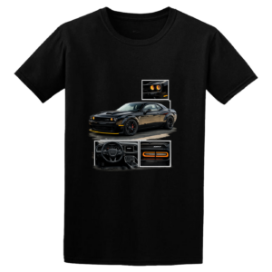T-shirt Homme Dodge Challenger HELLCAT