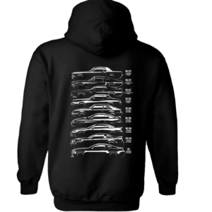 Hoodie Ford Mustang GéNéRATION