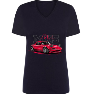T-shirt Femme Mazda Mx5 ROUGE