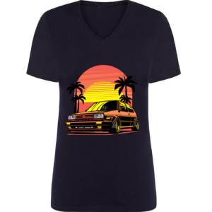 T-shirt Femme Vw Golf MK2