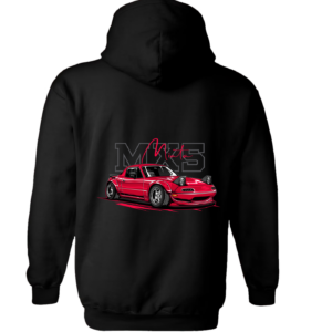 Hoodie Mazda Mx5 ROUGE