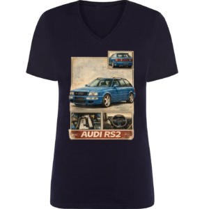 T-shirt Femme Audi Rs2 QUATTRO