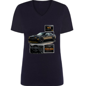 T-shirt Femme Dodge Challenger HELLCAT